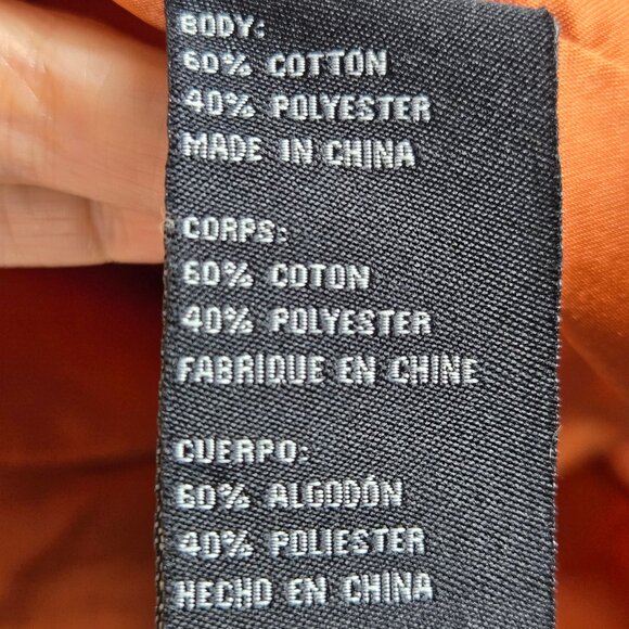 Bebe Size Medium Burnt Orange Double Breasted Trench Coat Belt Pockets Flared - Picture 15 of 16